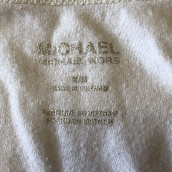 Michael Michael Kors Women’s 3/4 Sleeve Embellished T Size Medium - Picture 3 of 13